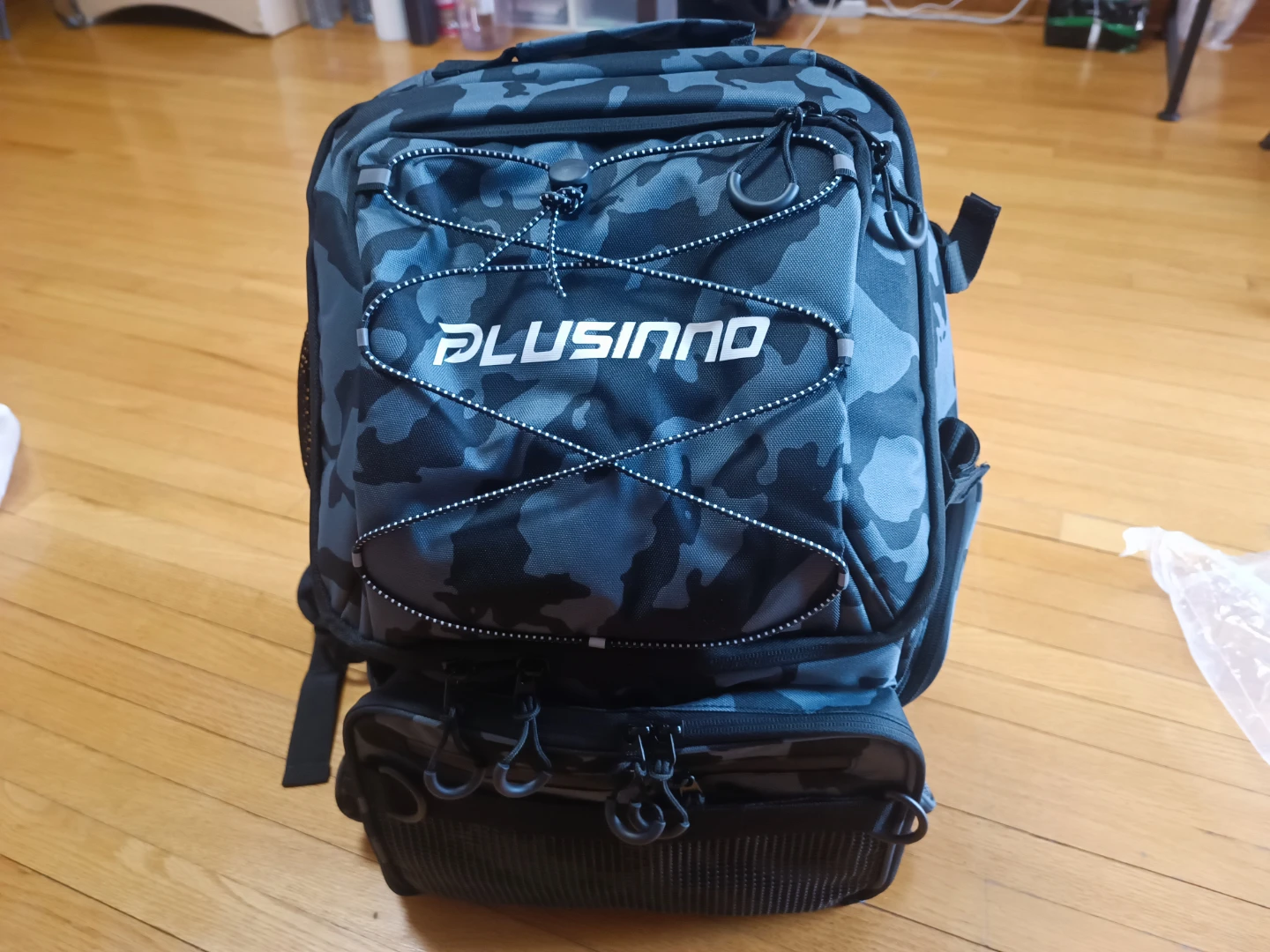 PLUSINNO 45L Fishing Backpack