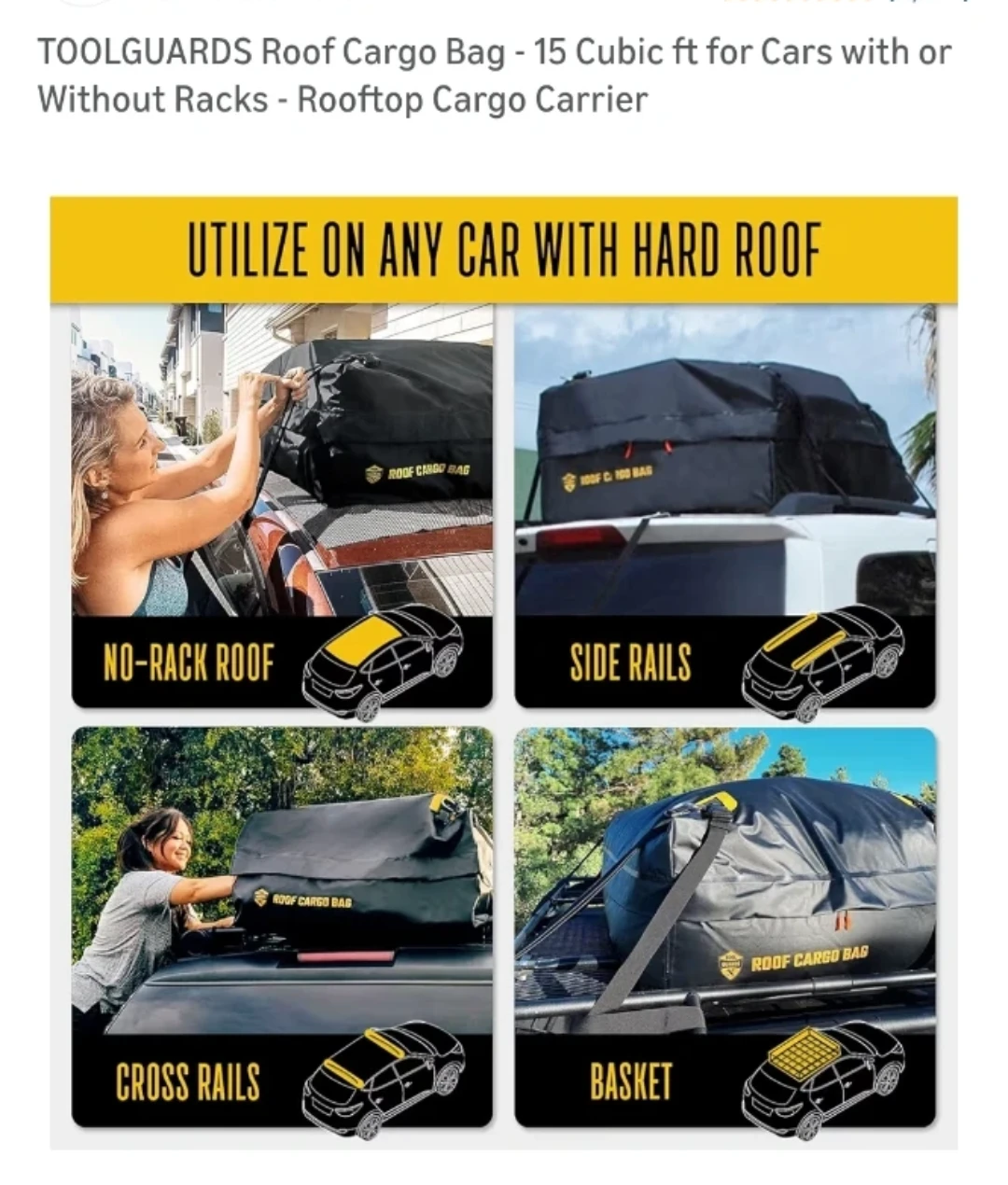 Tool Guards Roof Cargo Bag - photo 4
