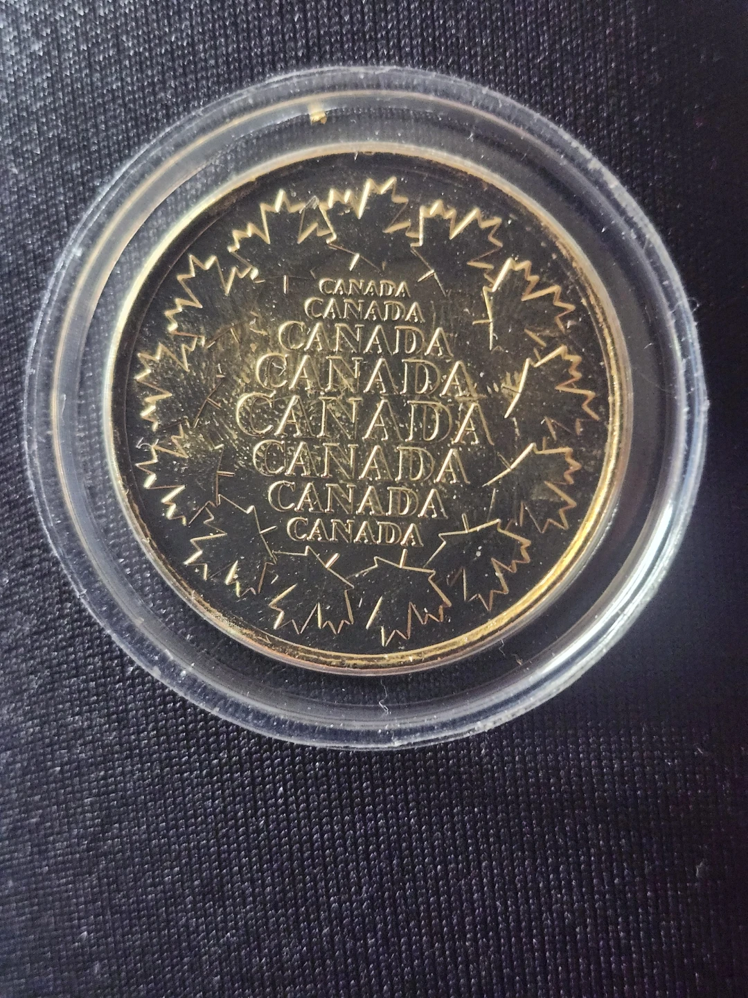 Barack Obama Canadian-American Gold Commemorative Medallion - photo 3