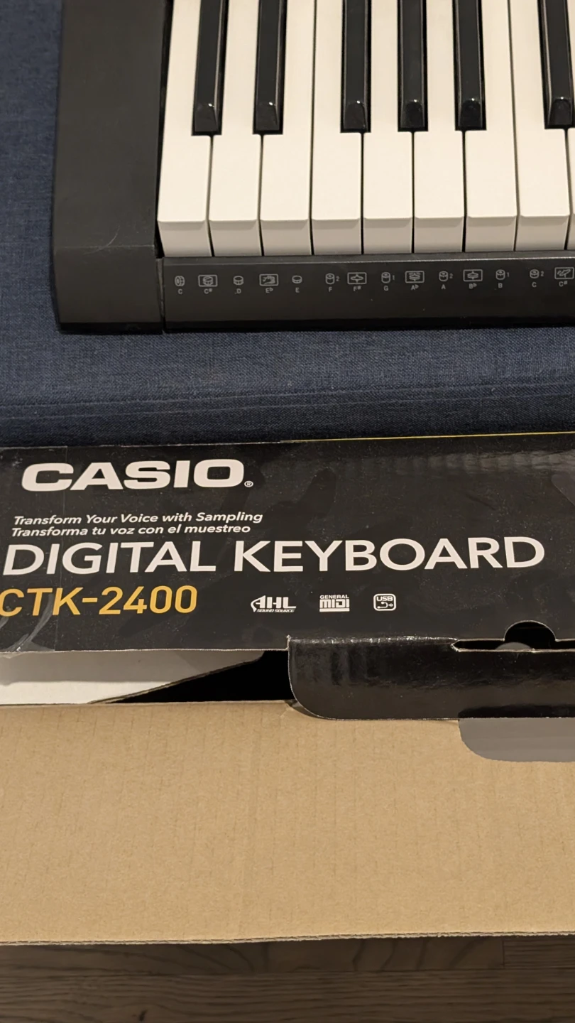 Casio CTK-2400 Digital Keyboard - photo 4