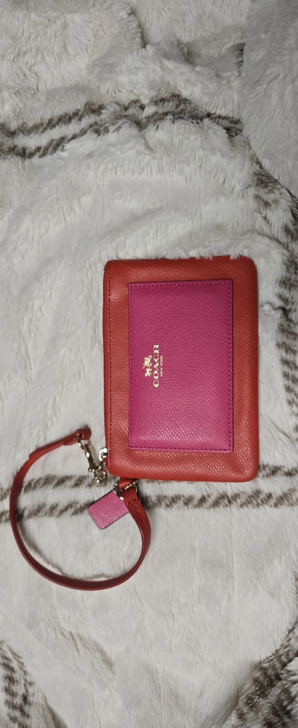Coach Wristlet - Red and Pink - photo 2