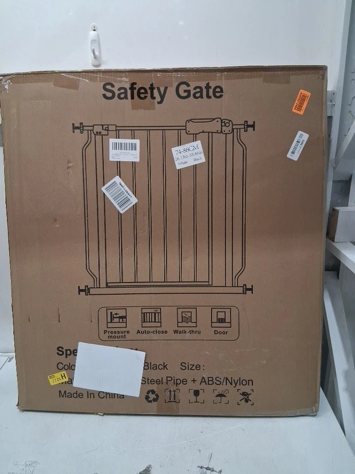 Baby Gate Wide Pressure Mount 29.13-33.86inch 74-86cm - photo 2