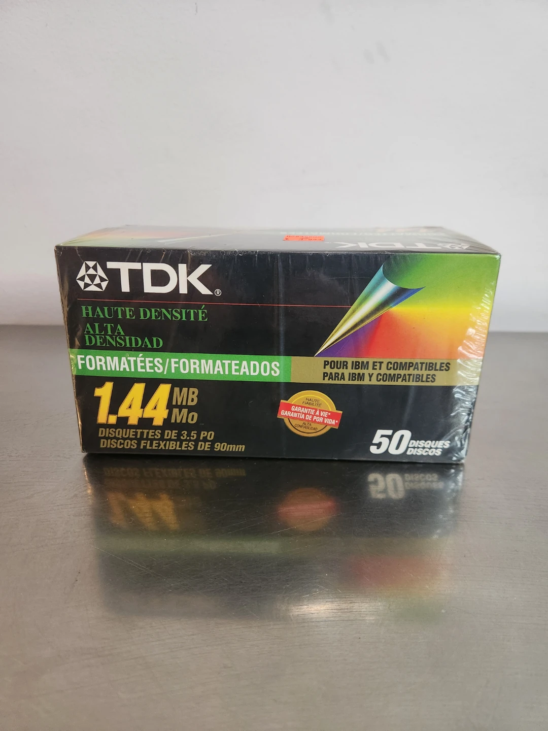 TDK 1.44MB 3.5" Floppy Disks (50 Pack)