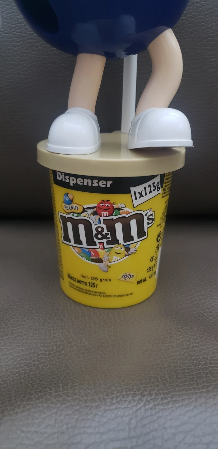 M&M's Peanut Dispenser with Basketball Character - photo 2