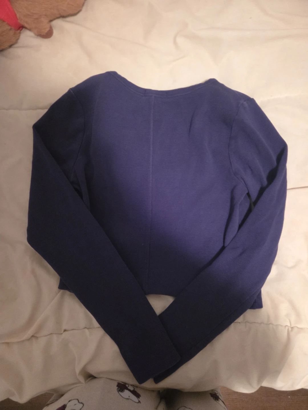 Forever 21 Blue Long Sleeve Top - Size L - photo 3