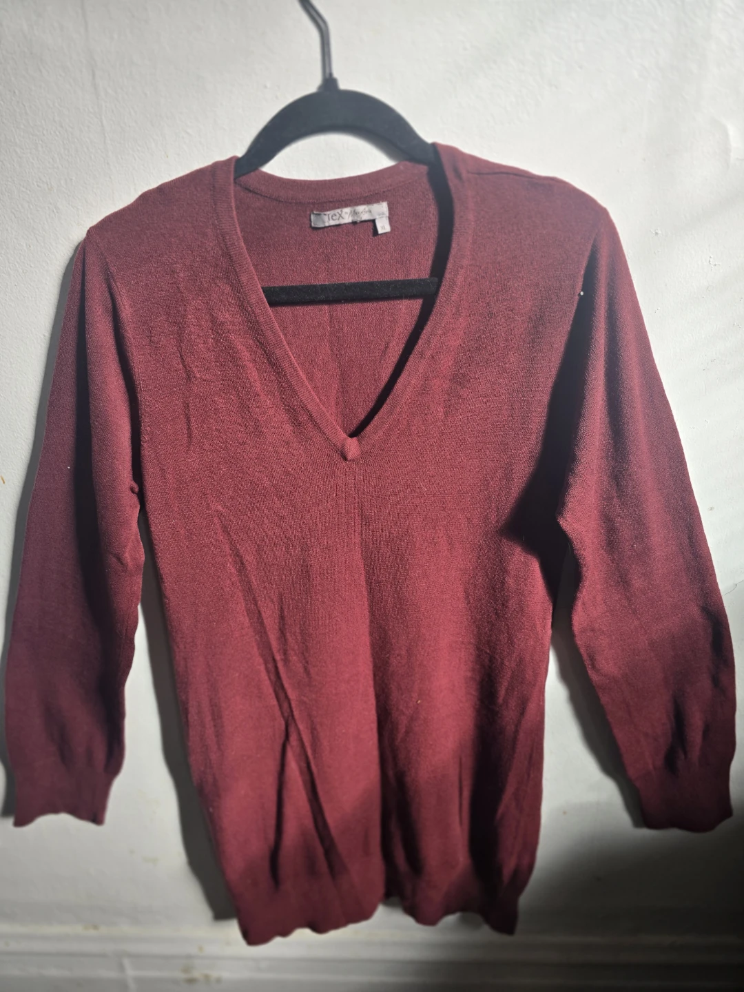 Women's V-Neck Sweater Dress Size XL - photo 2