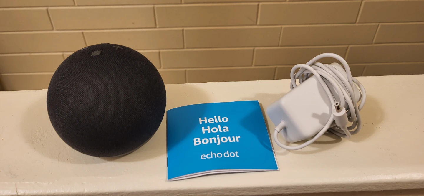 Amazon Echo Dot (4th Gen) Smart Speaker - Charcoal - photo 2