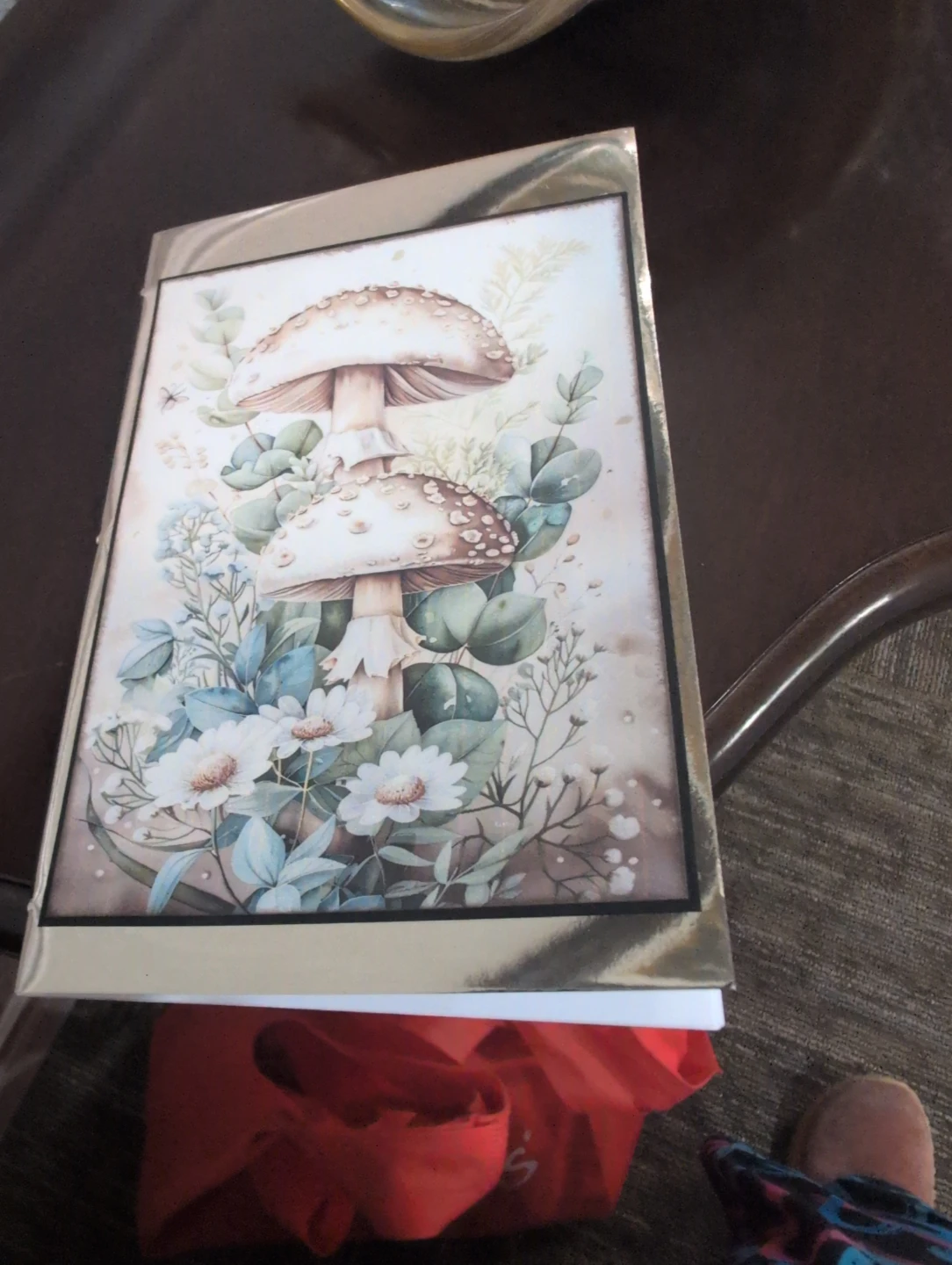 Mushroom and Floral Art Journal