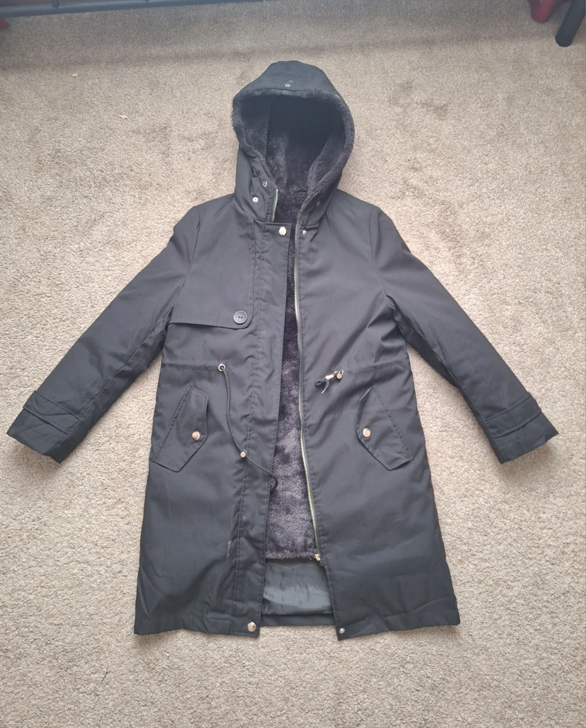 Women’s Long Parka-style 2-in-1 jacket