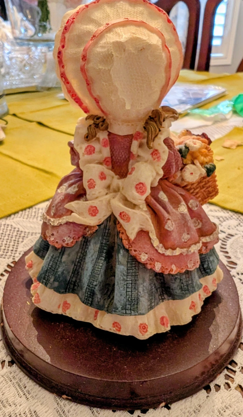 Adeline Collection Figurine - Victorian Girl with Basket - photo 4