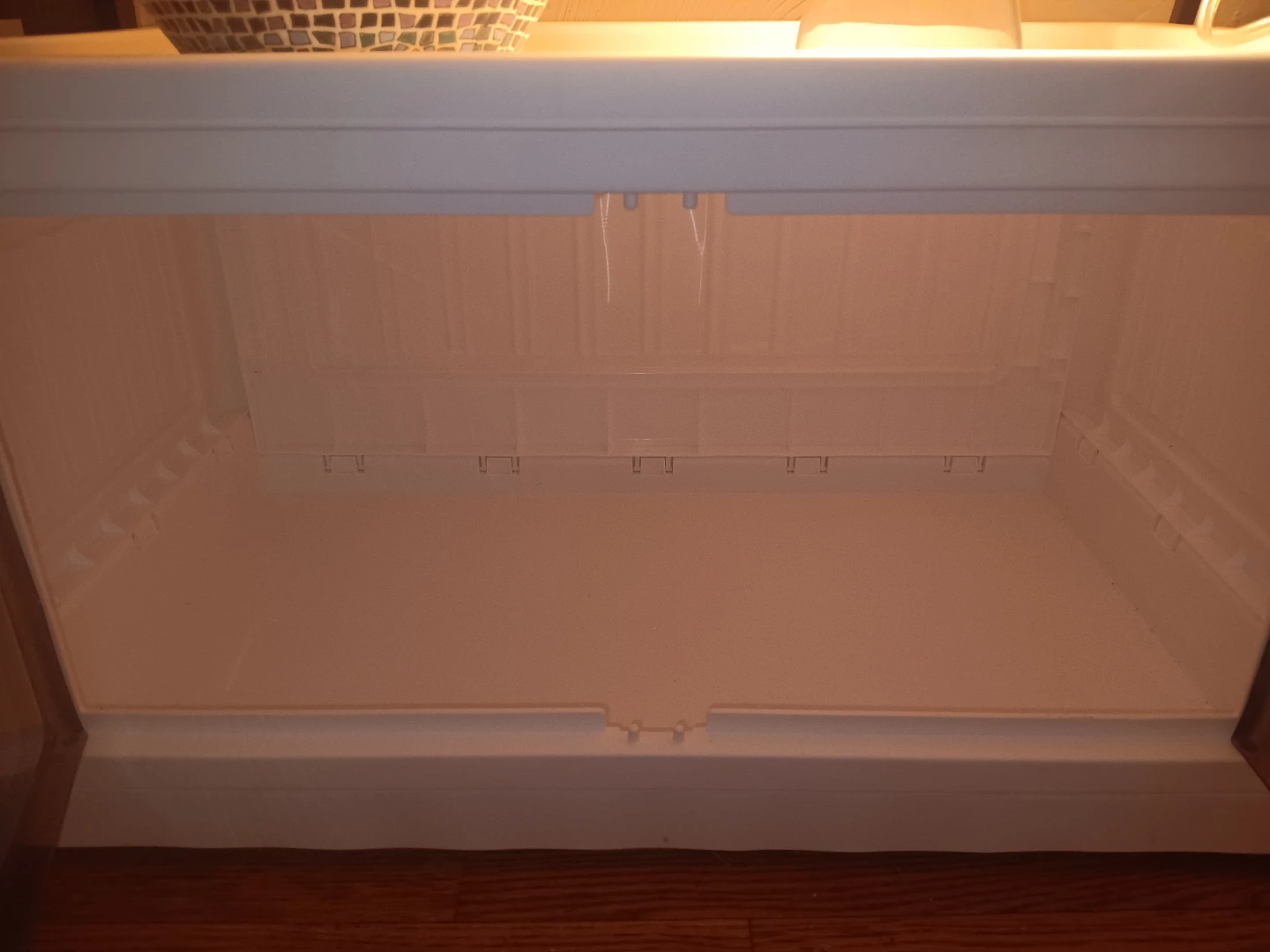White Storage Cabinet with Double Doors - photo 3