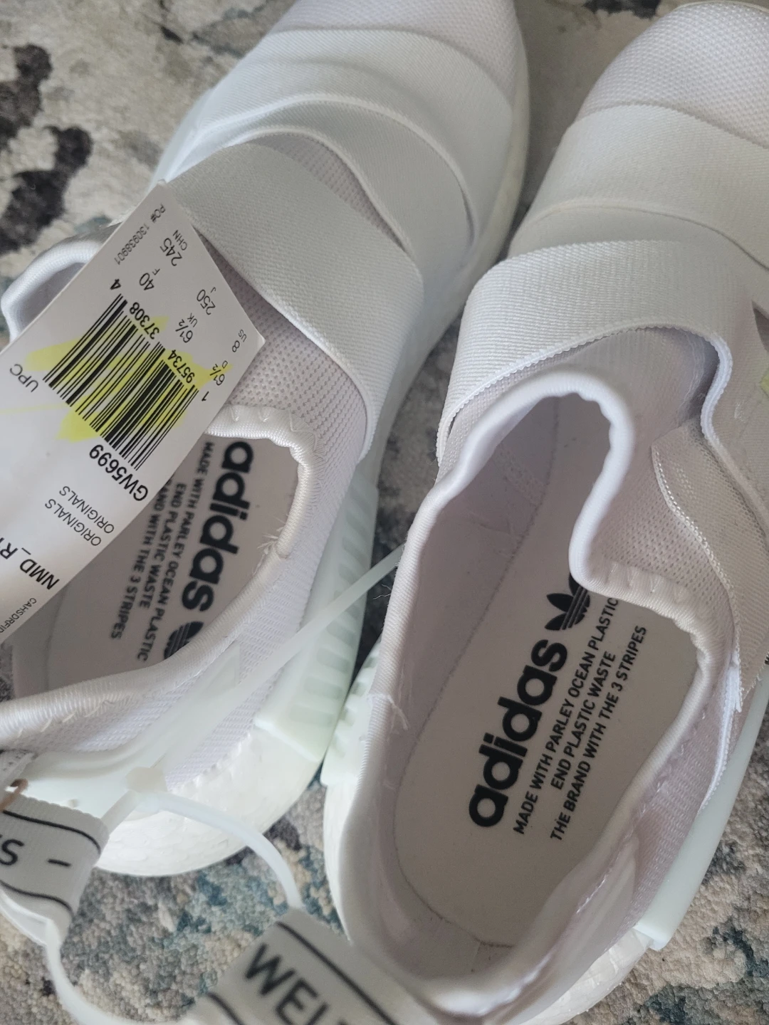 Adidas NMD_R1 W Women's Shoes White Size 8 - photo 2