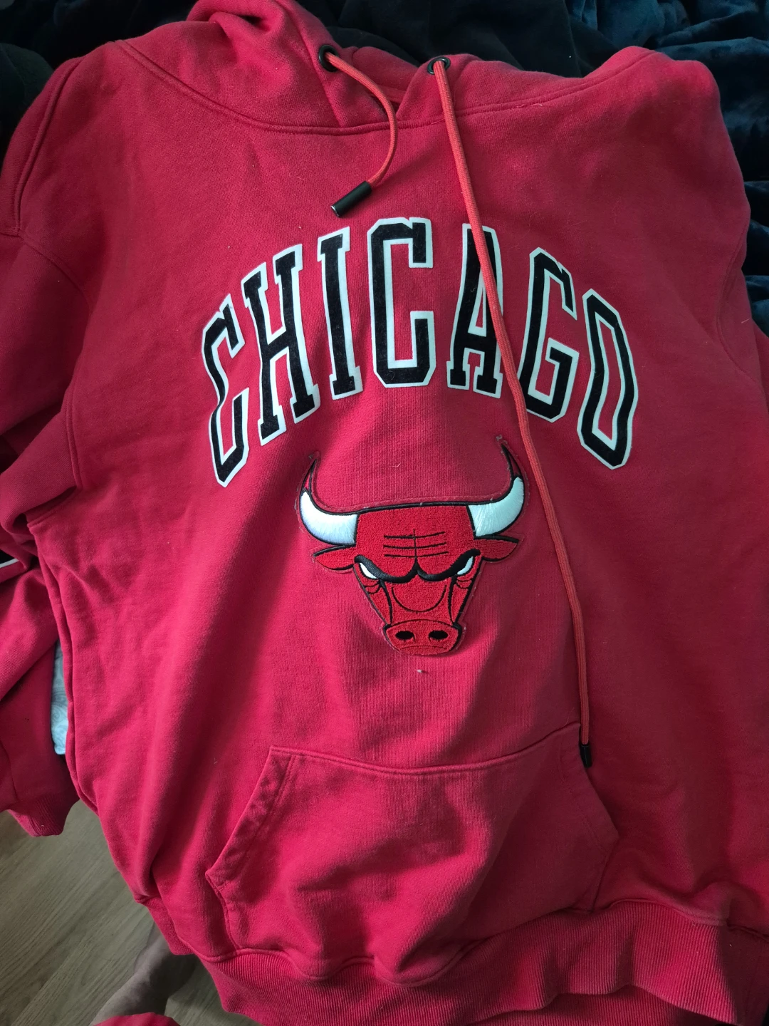 Chicago Bulls Red Hoodie 2xl - photo 5