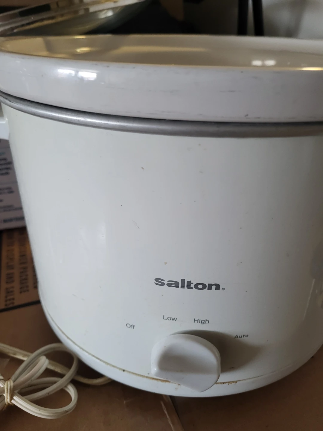 Salton White Slow Cooker - photo 2