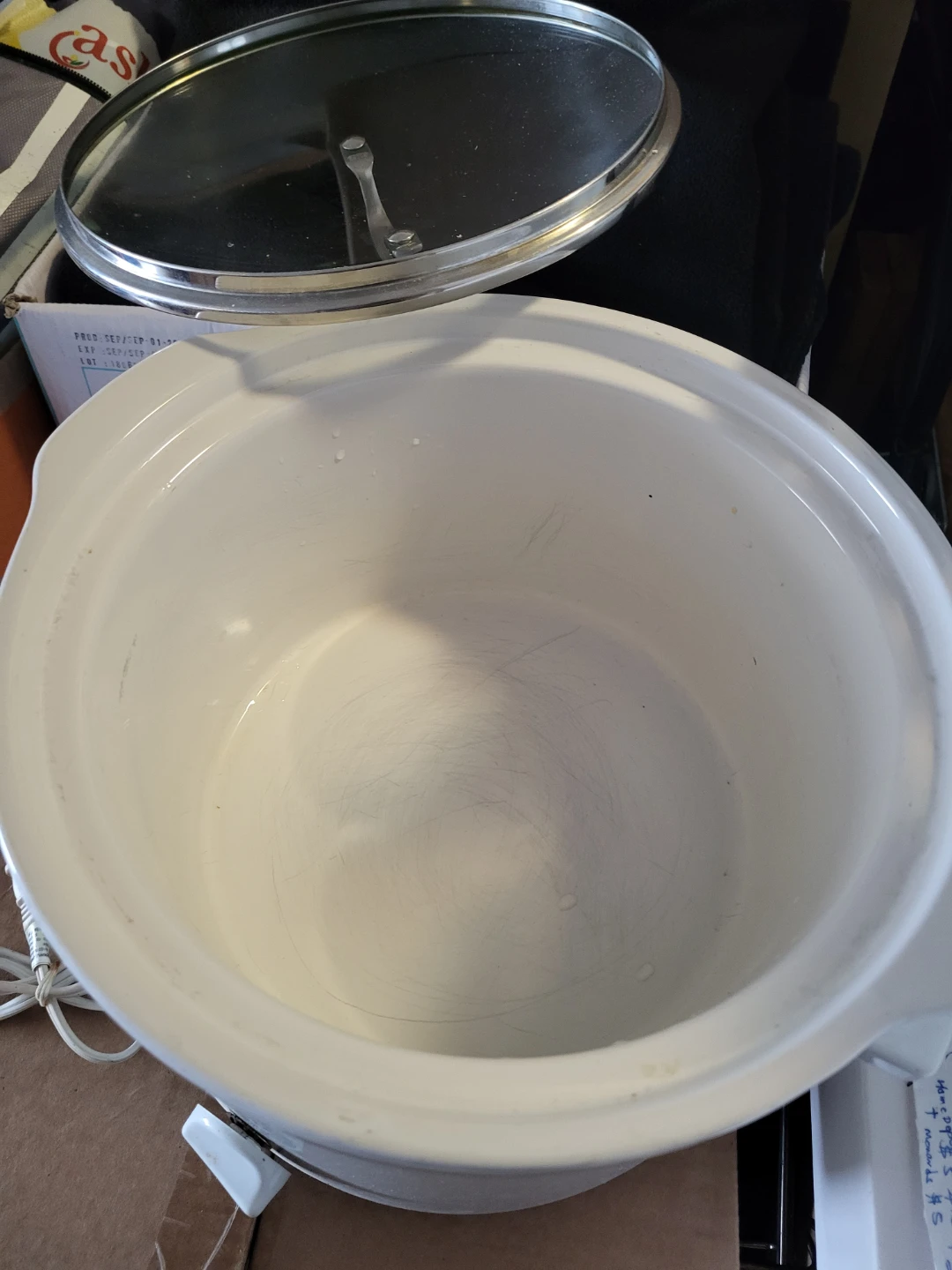 Salton White Slow Cooker - photo 3