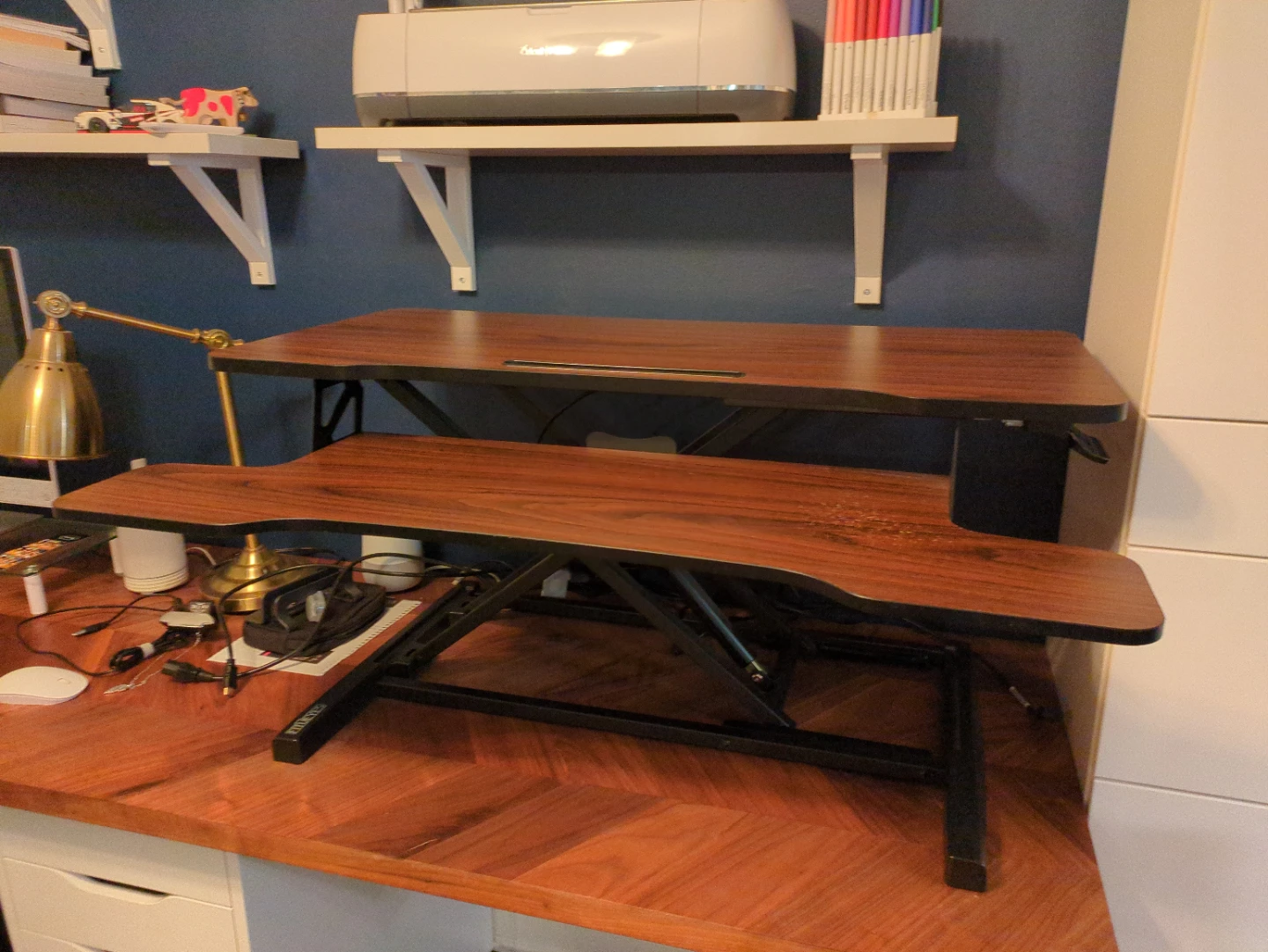 Adjustable Standing Desk Converter - photo 2