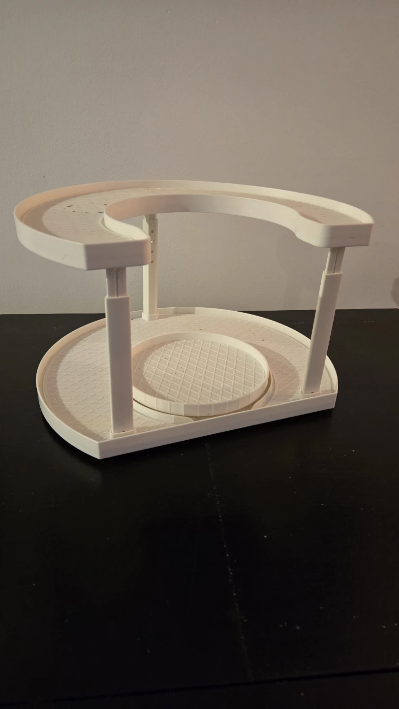 Spice Spinner Allstar Kitchen 2-Tier Turntable Organizer - photo 2