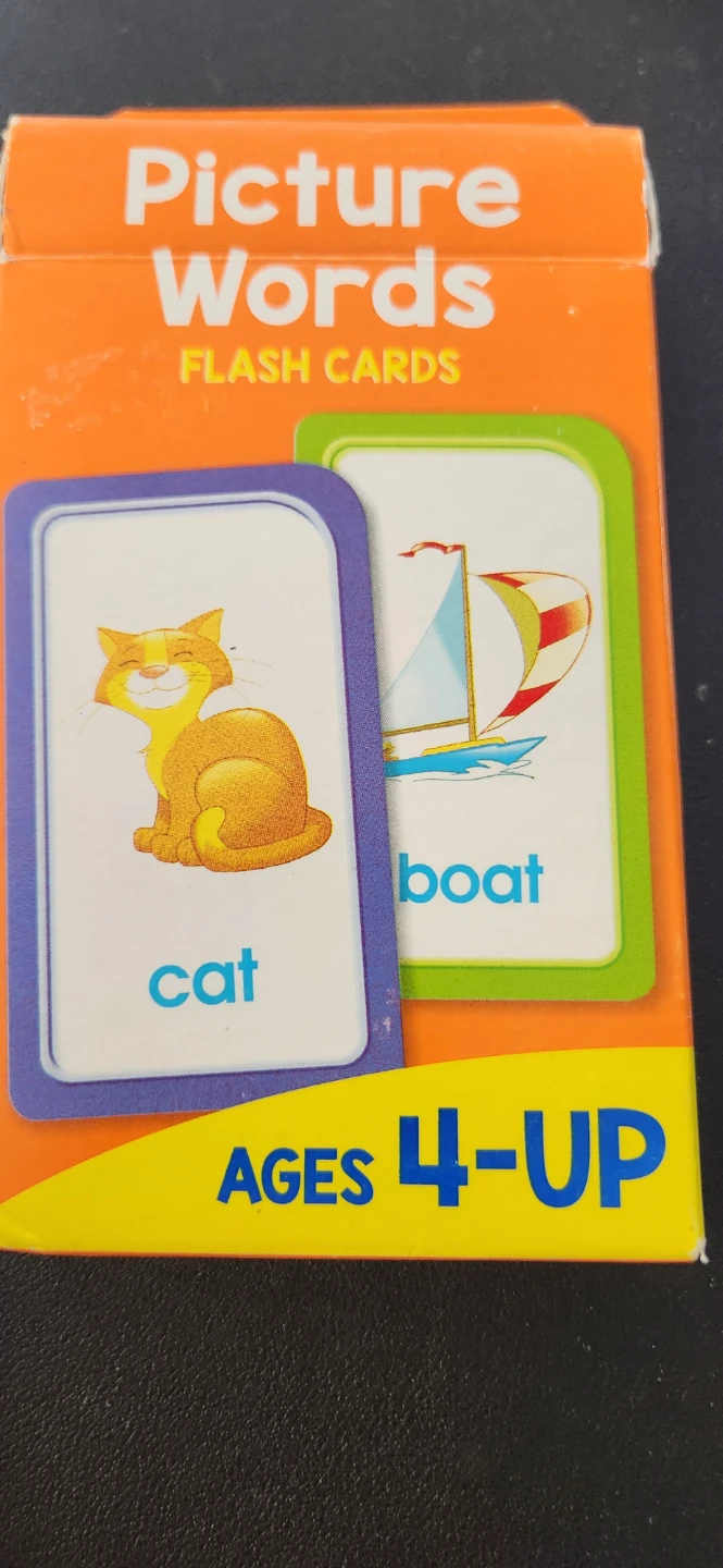 Picture Words Flash Cards