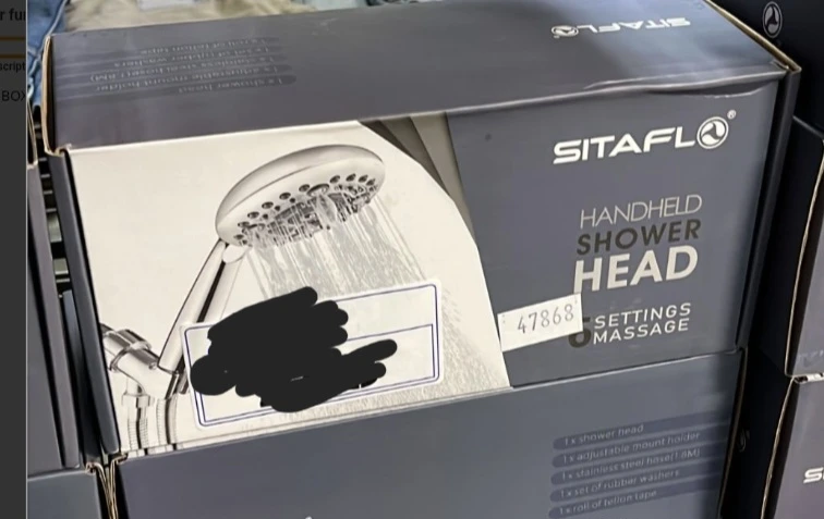 SITAFLO Handheld Shower Head with Massage Settings