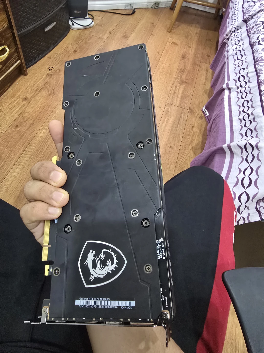MSI GeForce RTX 2070 Aero ITX 8GB Graphics Card - photo 3