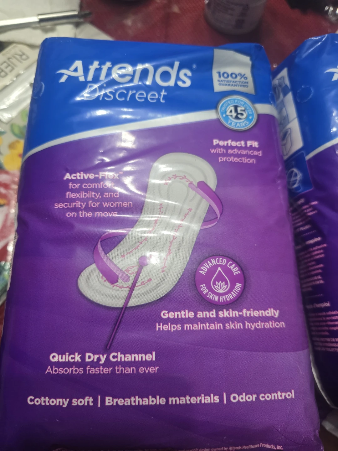 2 pack Attends Bladder Control Pads - Maximum Absorbency - photo 2