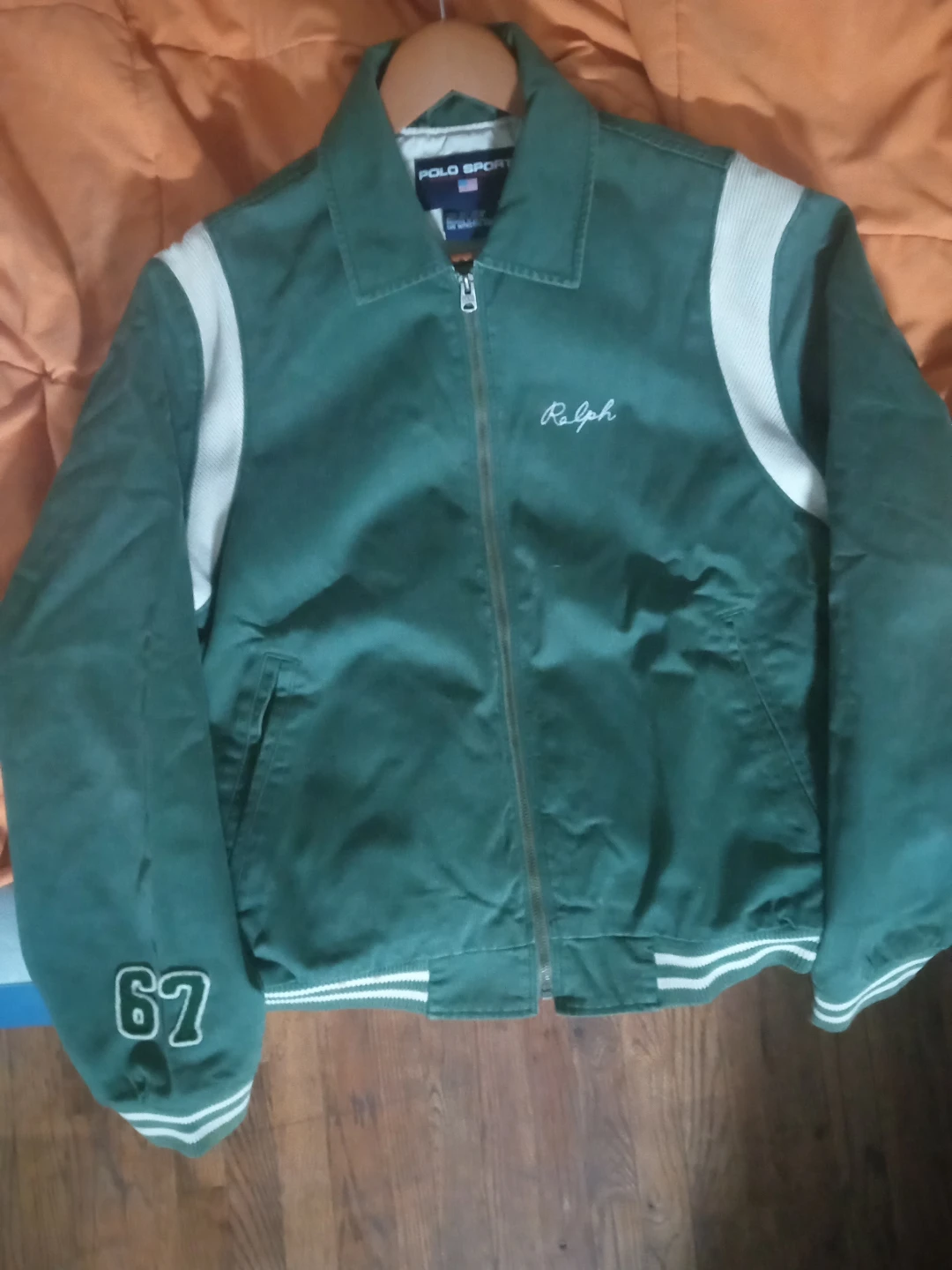 VTG,Never seen,Rare Spring"Polo Ralph Lauren Basketball Jacket