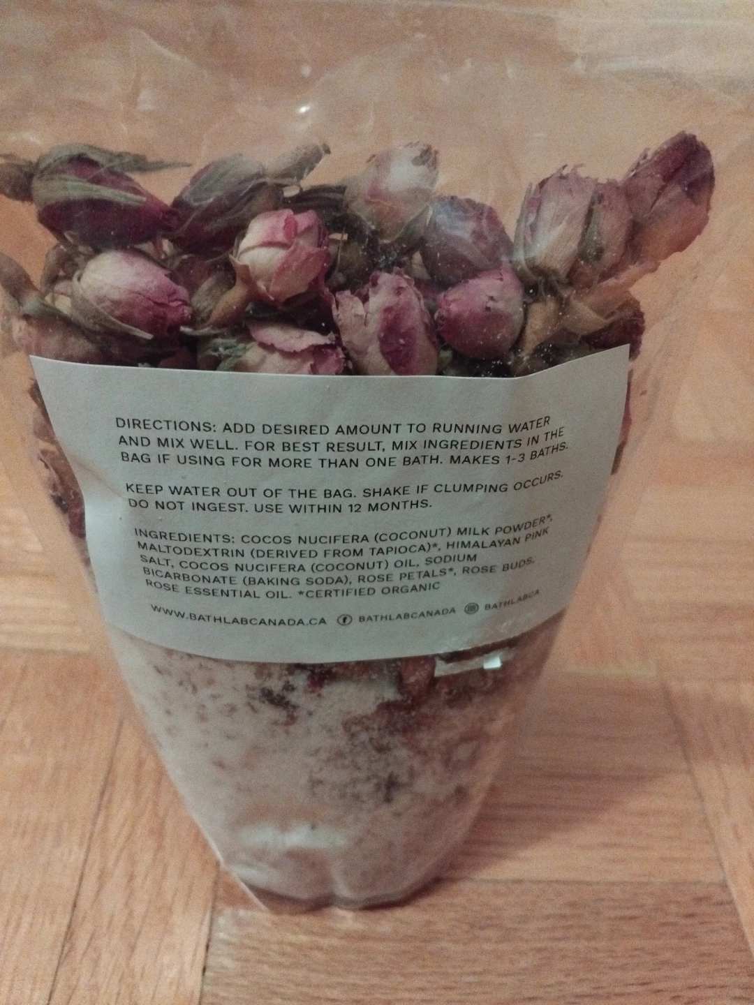 Bath Lab Coconut Milk Bath - Rose - photo 2