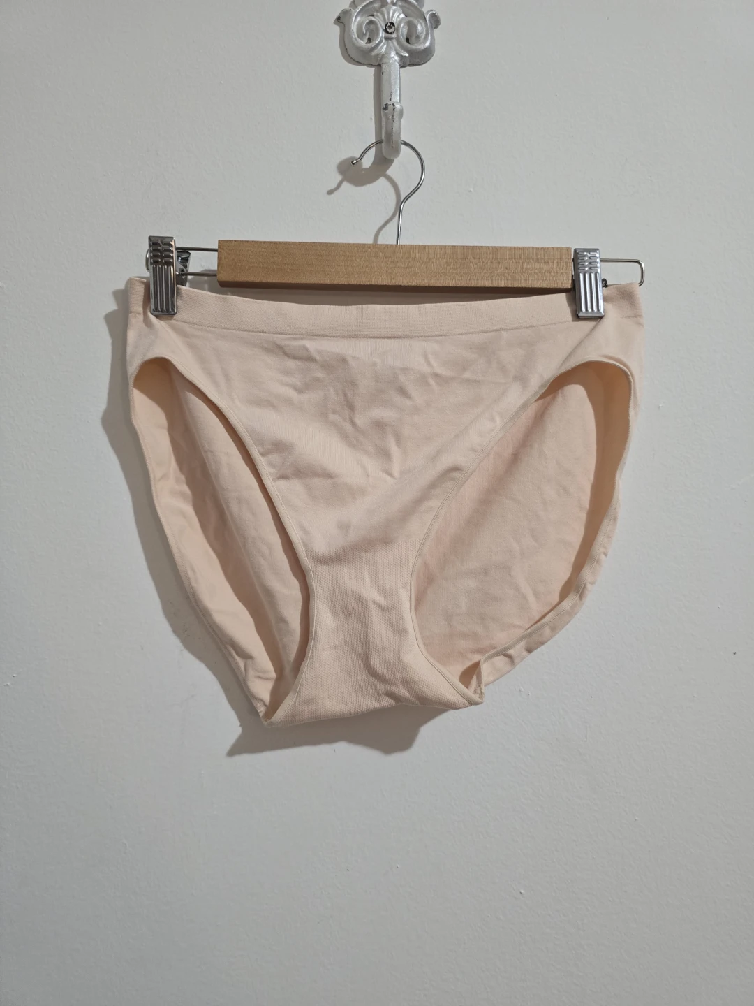 Ambrielle Women's L/7 Pink Nylon/Elastane Briefs
