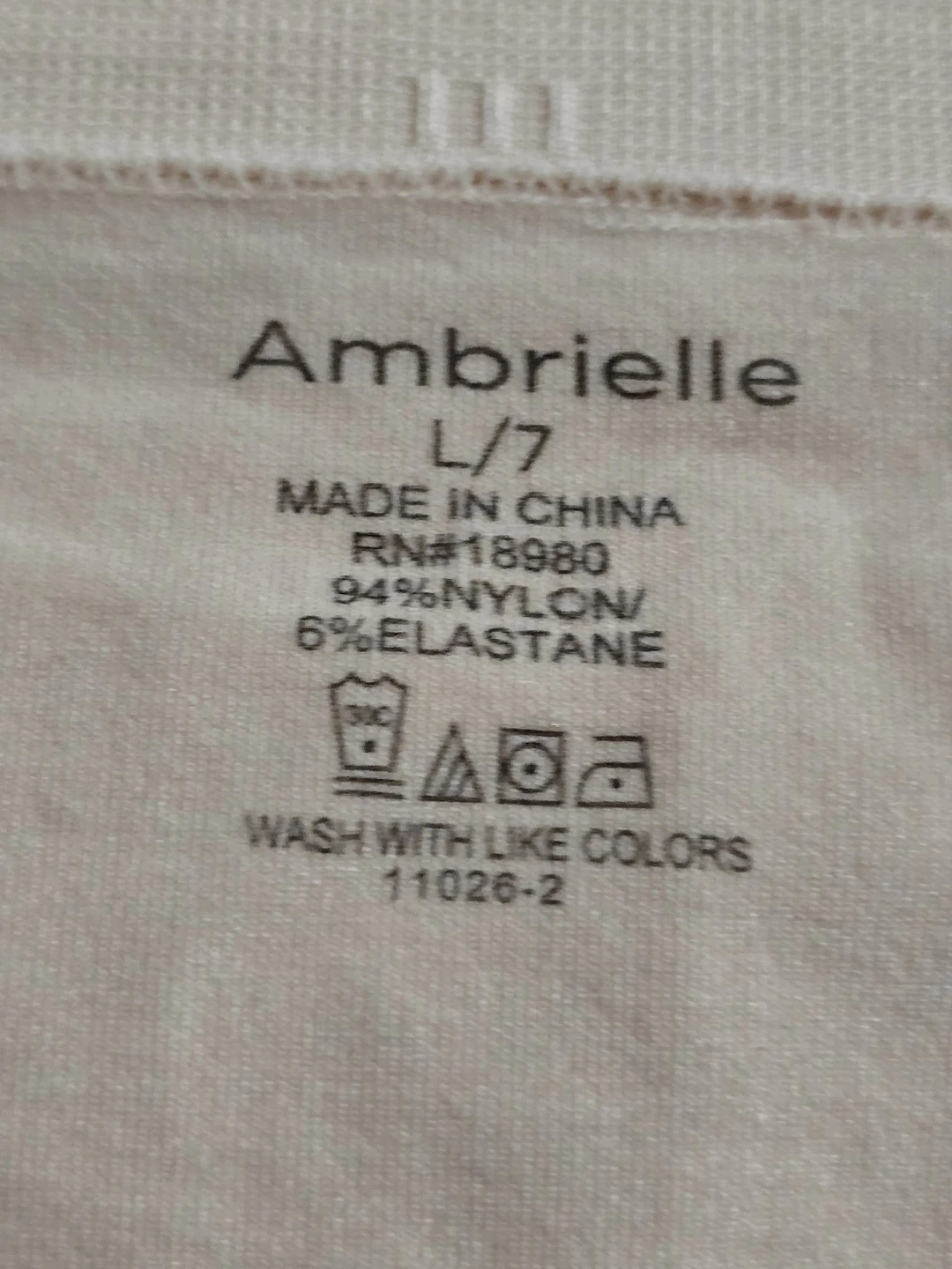 Ambrielle Women's L/7 Pink Nylon/Elastane Briefs - photo 3
