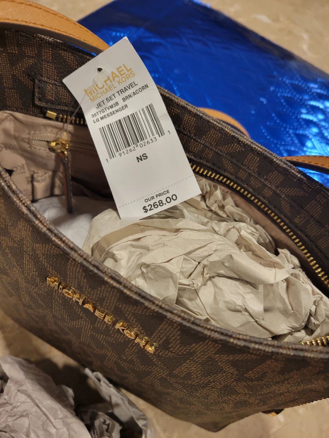 Michael Kors Jet Set Travel  Messenger Bag - photo 2
