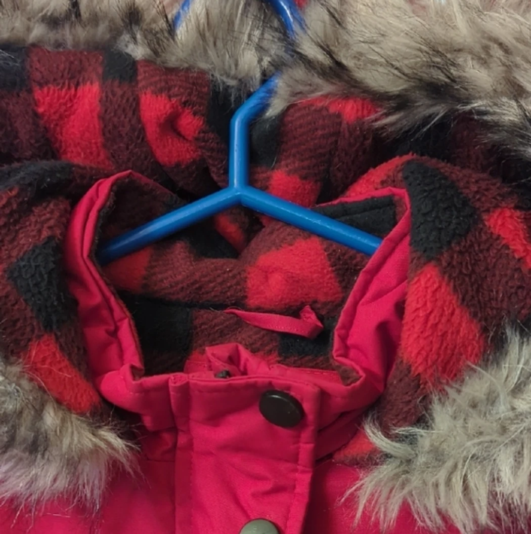 Canadiana Red Winter Parka Jacket L/G (10-12) - photo 2