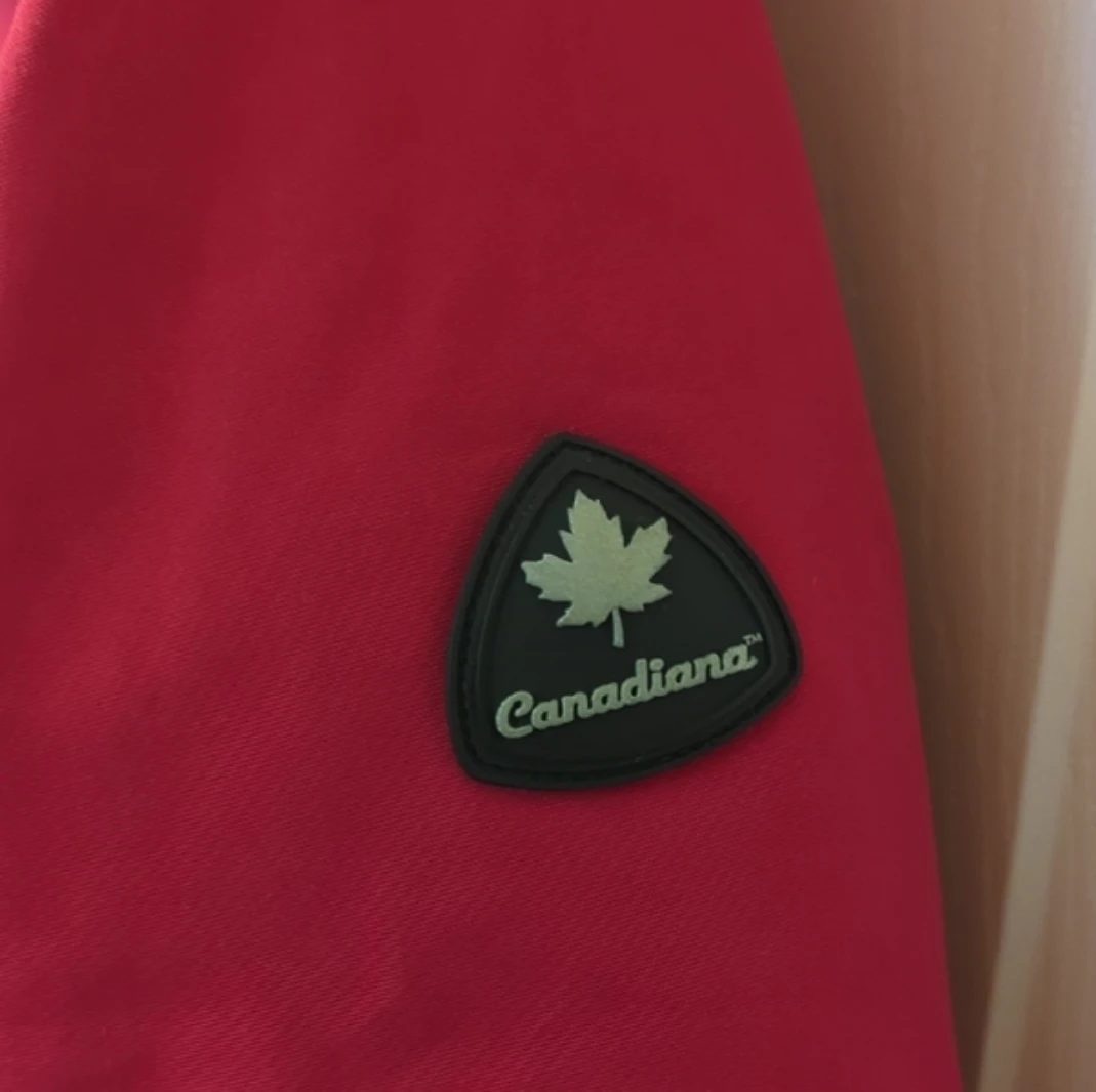 Canadiana Red Winter Parka Jacket L/G (10-12) - photo 3