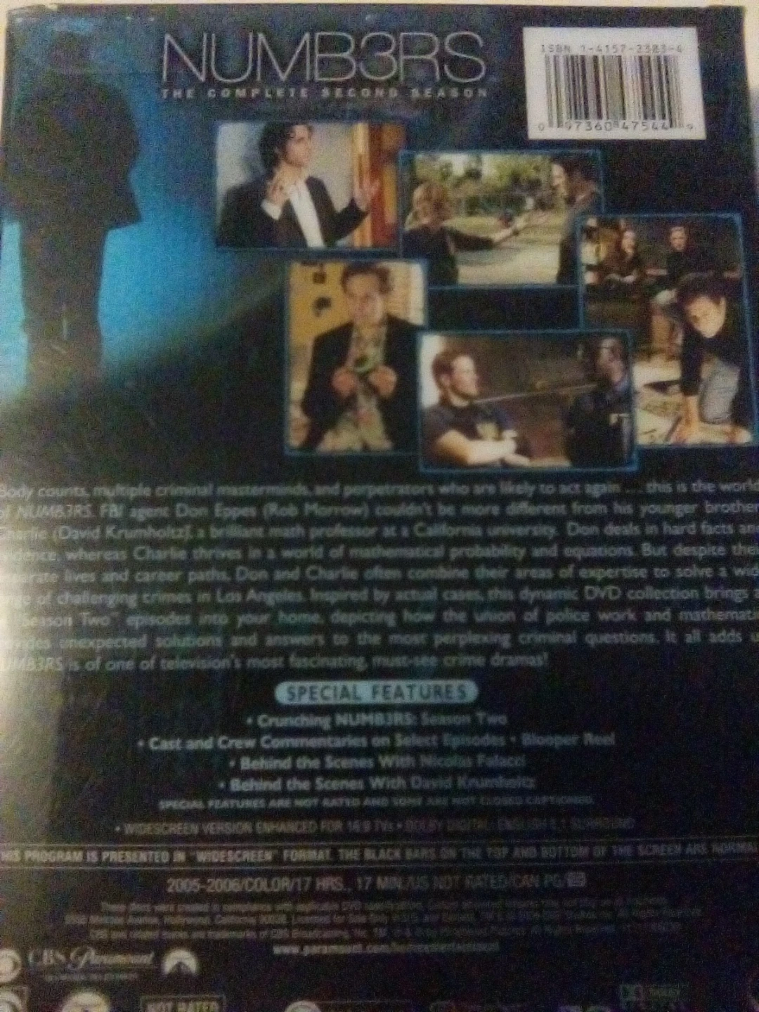 NUMB3RS: The Complete Second Season DVD Set - photo 2