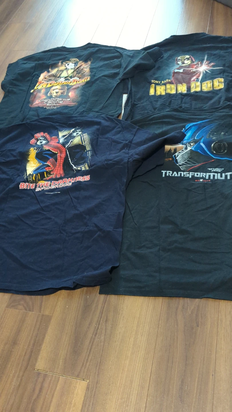 Bundle of 4 Graphic T-Shirts XL