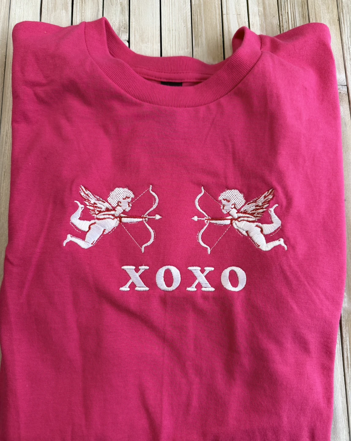Embroidery Valentine's Day T-Shirts - photo 3