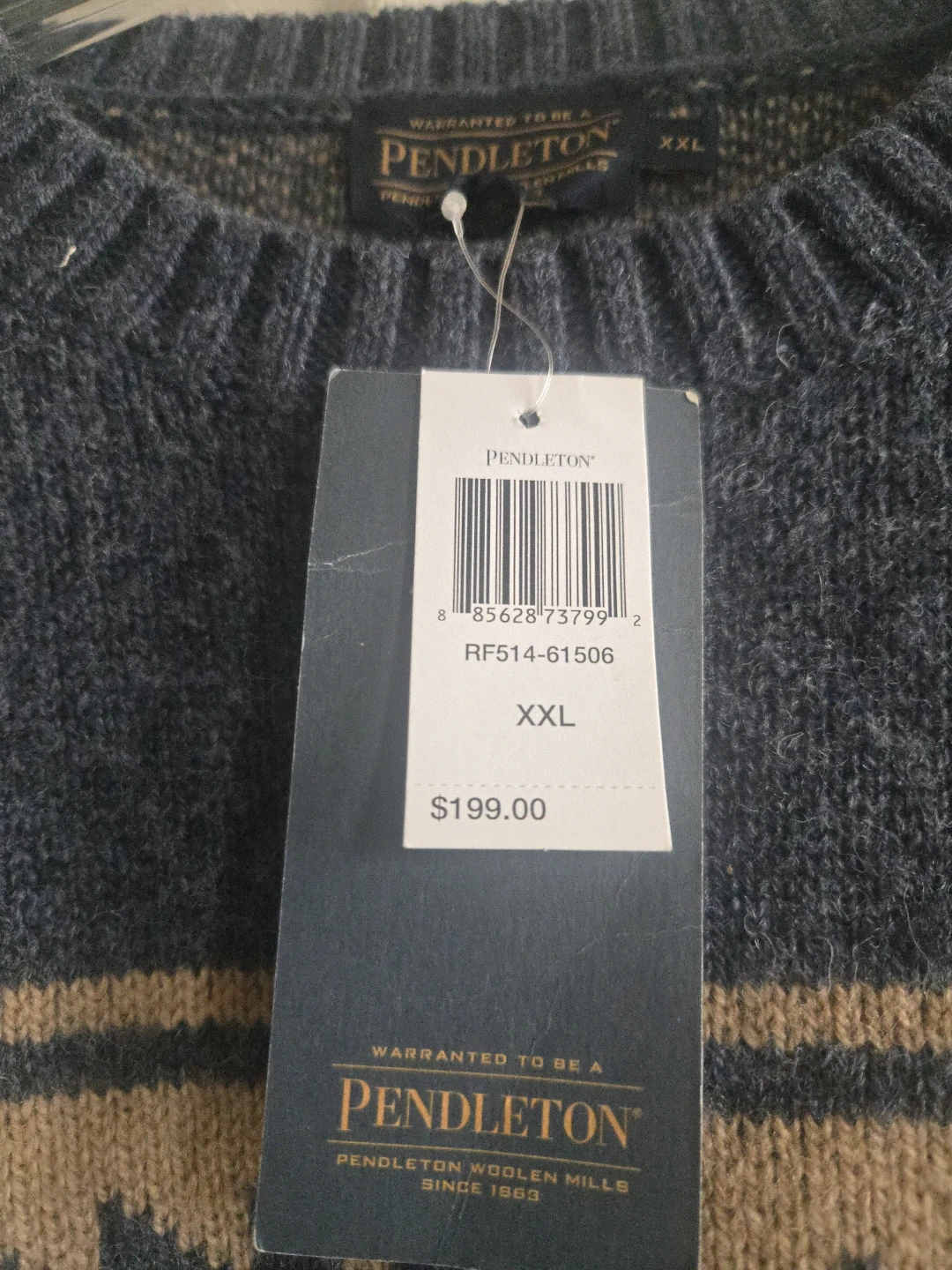 Pendleton Woolen Mills Men's Graphic Knit Sweater - photo 3