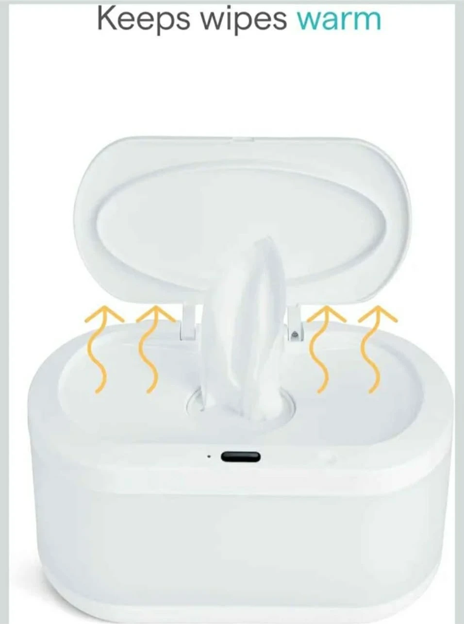 Munchkin Touch Free Baby Wipe Warmer with Nightlight & - photo 2