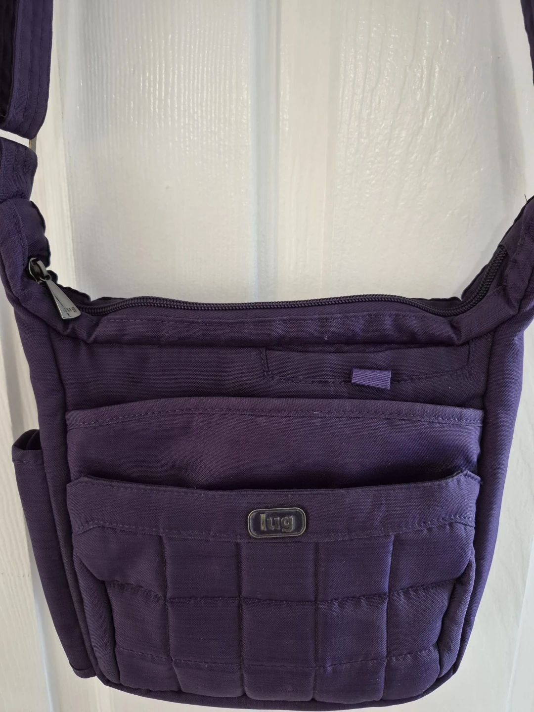 Lug Purple Crossbody Bag