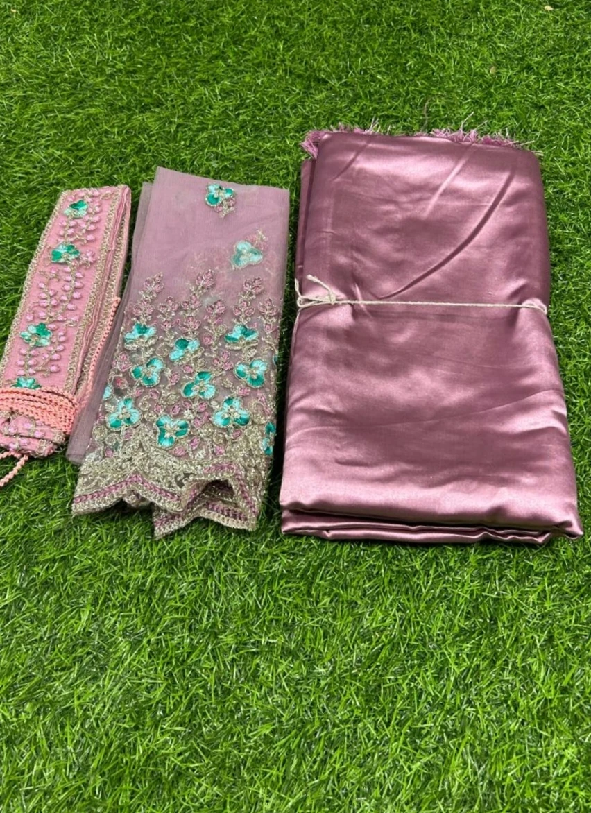 SATTIN SAREE - photo 2