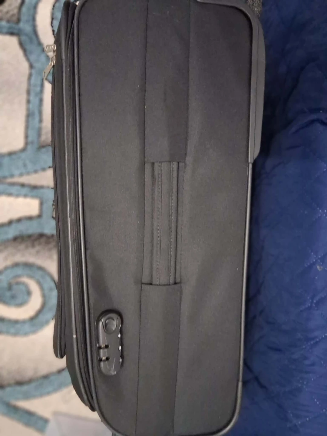 Black Wheeled Suitcase Luggage - photo 4
