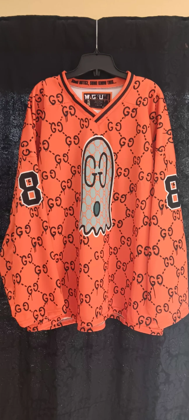 Magnum Adult XL/TG Orange Ghost Hockey Jersey