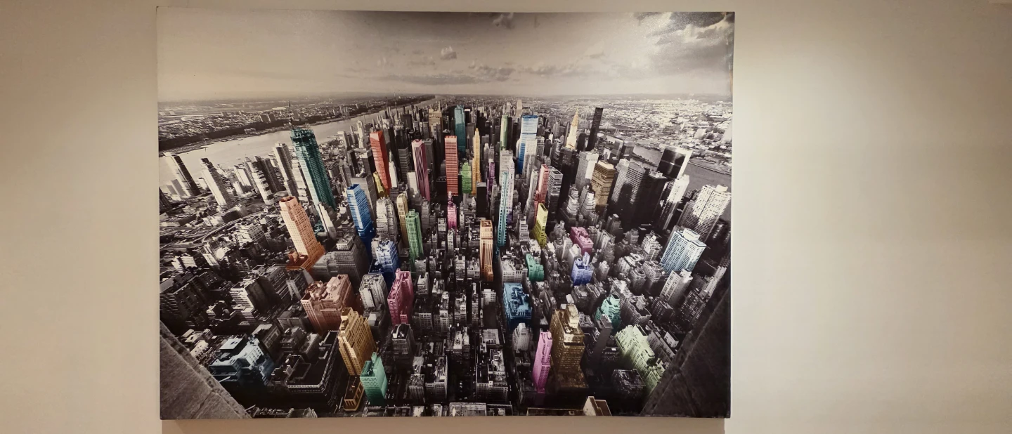 Canvas Wall Art - Cityscape View