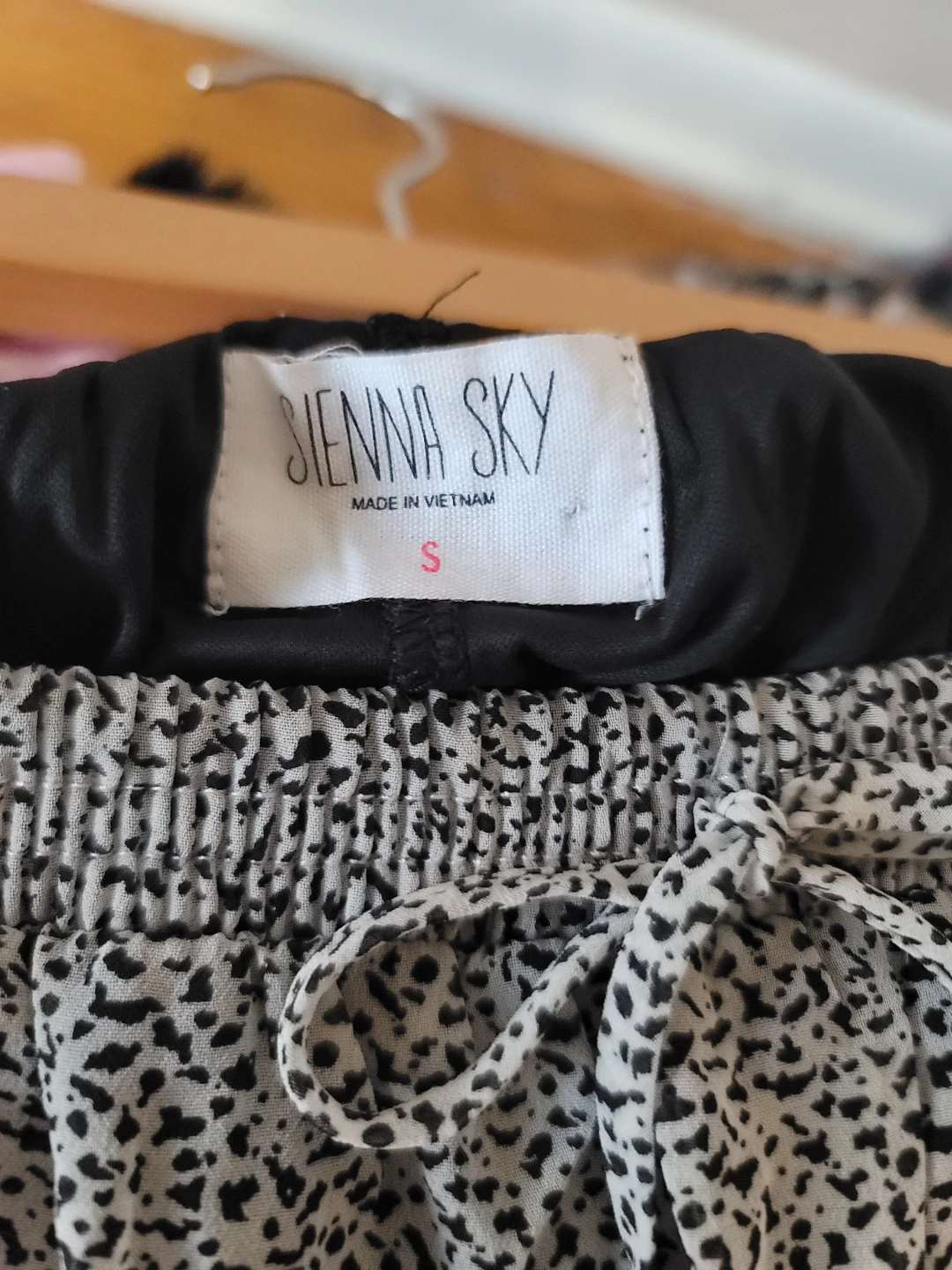 Sienna Sky Ruffle Mini Skirt Animal Print Sz S Coquette Festival - photo 2