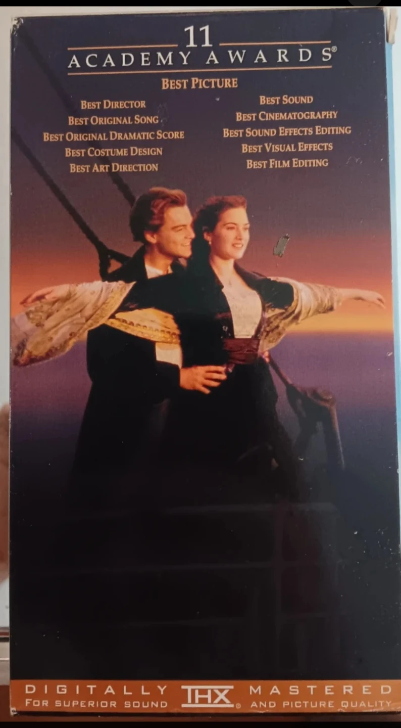 Titanic VHS Cassette Set - James Cameron Film - photo 2