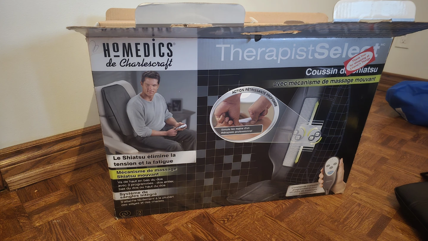 HoMedics TherapistSelect Shiatsu Massage Cushion - photo 4