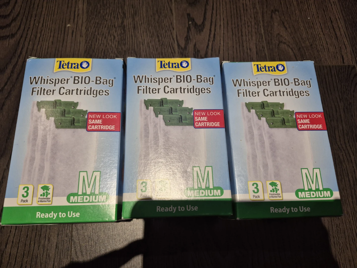 Tetra Whisper BIO-Bag Filter Cartridges Medium 3 Pack