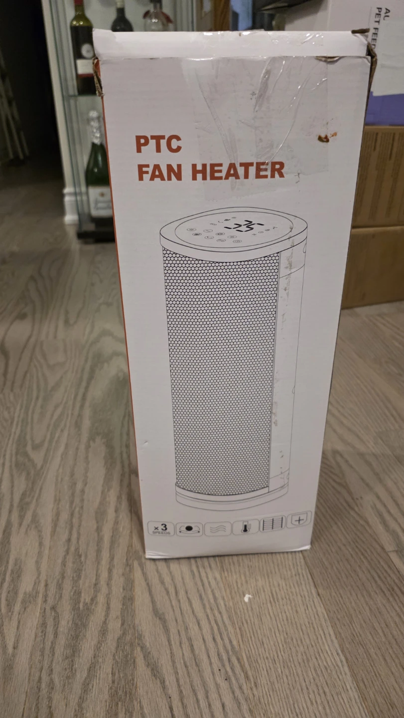 PTC Fan Heater with Remote