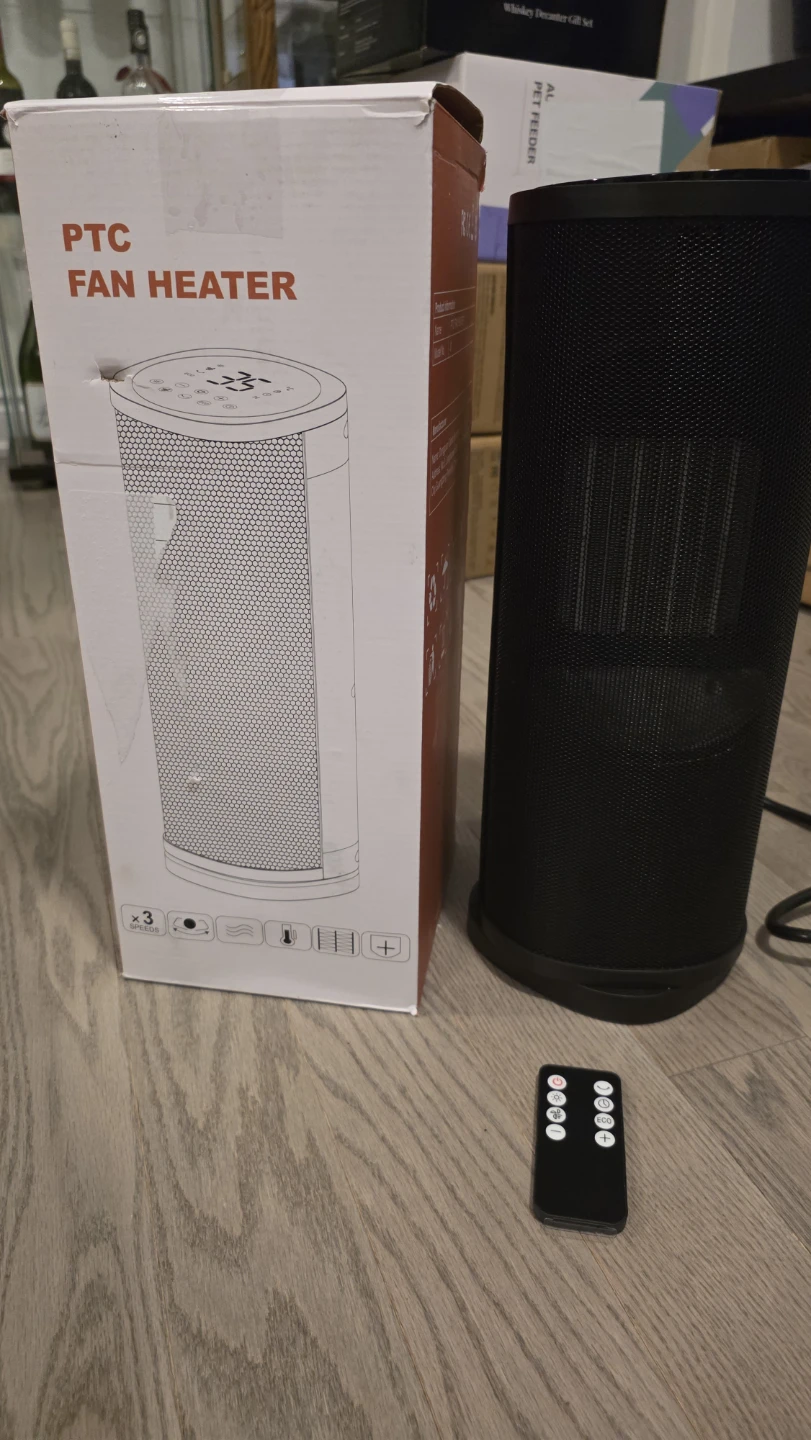 PTC Fan Heater with Remote - photo 3