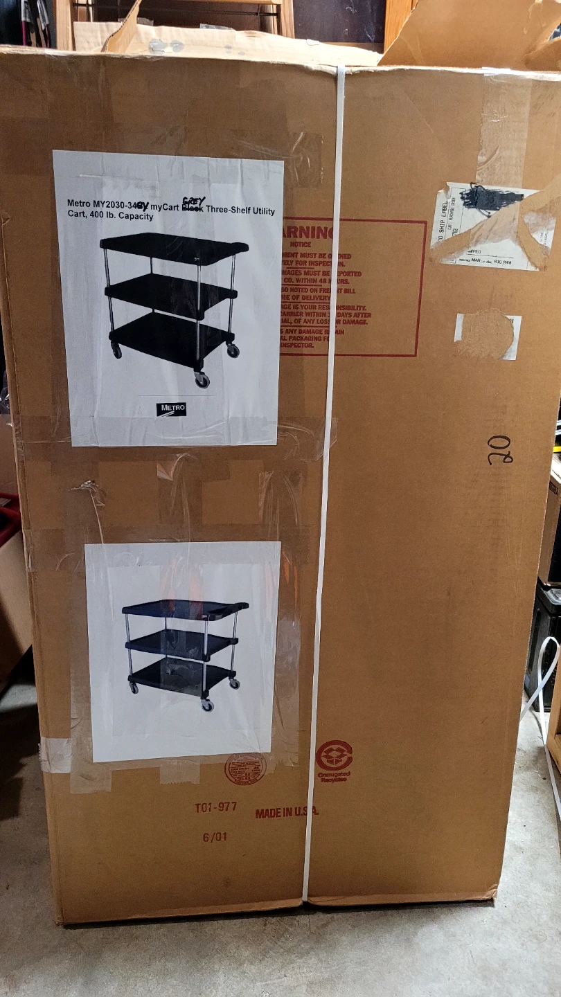NEW Metro 400lb Utility Cart - photo 2