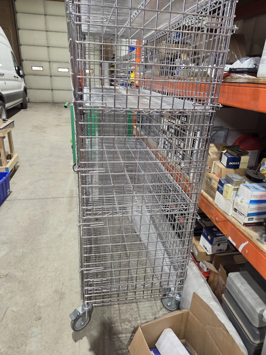 ULINE Wire Security Cage